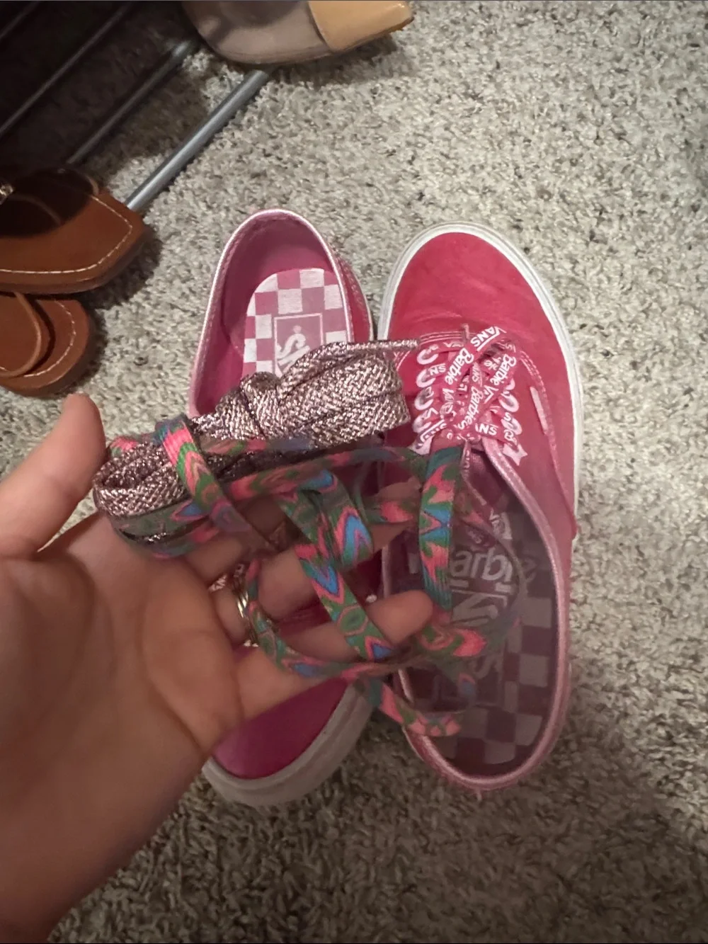 Vans Barbie Pink platform Low-Top Sneakers